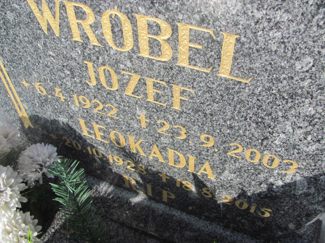 Józef Wróbel 1922 Mysłowice NSPJ - Grobonet - Wyszukiwarka osób pochowanych