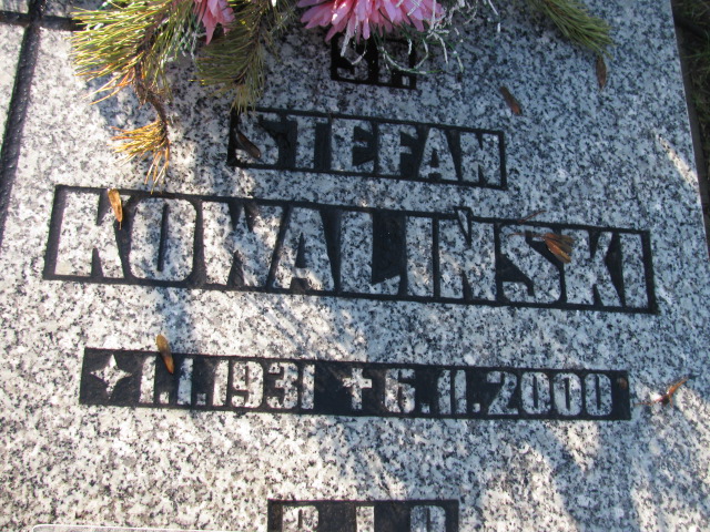 Grób Józef Kowaliński