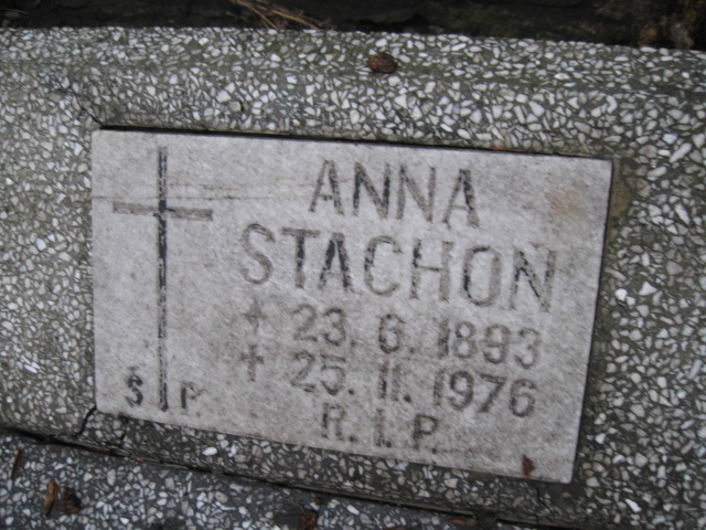 Urszula Stachoń 1939 Mysłowice NSPJ - Grobonet - Wyszukiwarka osób pochowanych