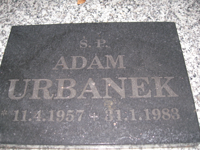 Adam Urbanek 1957 Mysłowice NSPJ - Grobonet - Wyszukiwarka osób pochowanych