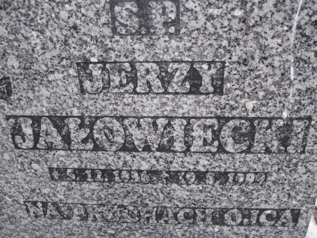 Hubert Jałowiecki 1904 Mysłowice NSPJ - Grobonet - Wyszukiwarka osób pochowanych