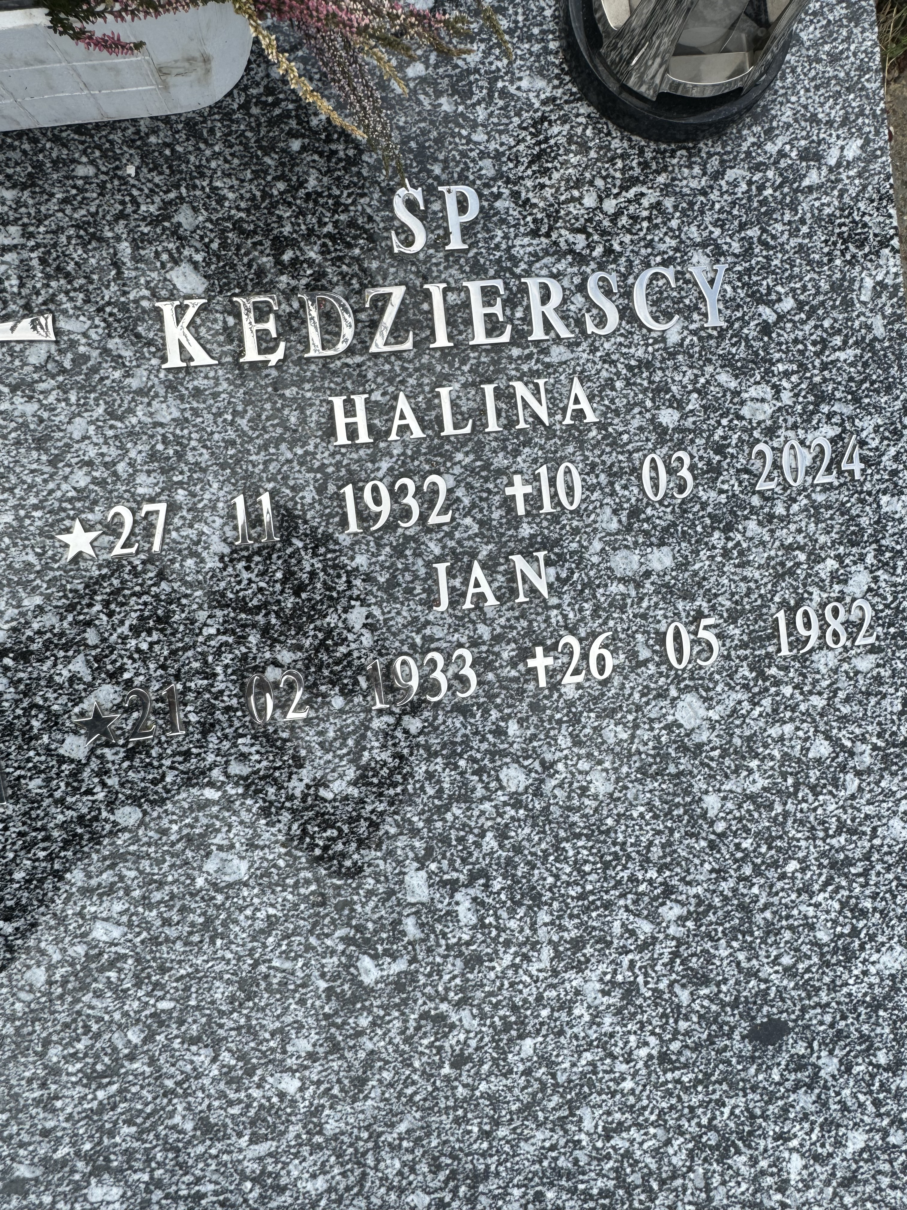 Halina Kędzierska 1932 Mysłowice NSPJ - Grobonet - Wyszukiwarka osób pochowanych