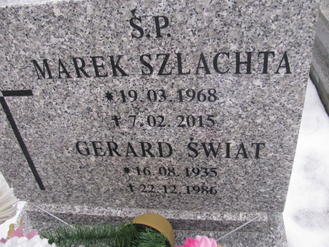 Gerard Świat 1935 Mysłowice NSPJ - Grobonet - Wyszukiwarka osób pochowanych