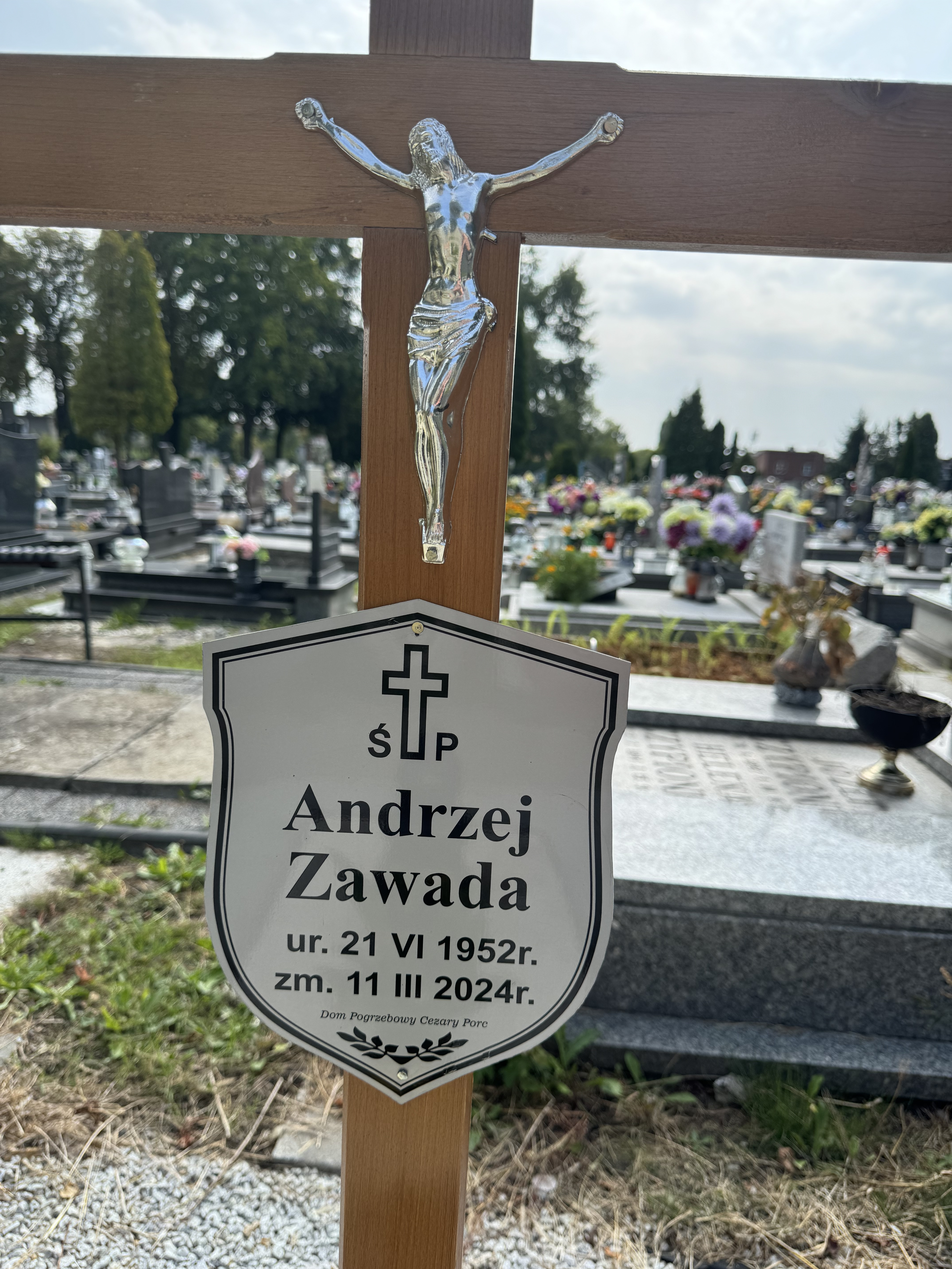 Andrzej Zawada 1952 Mysłowice NSPJ - Grobonet - Wyszukiwarka osób pochowanych