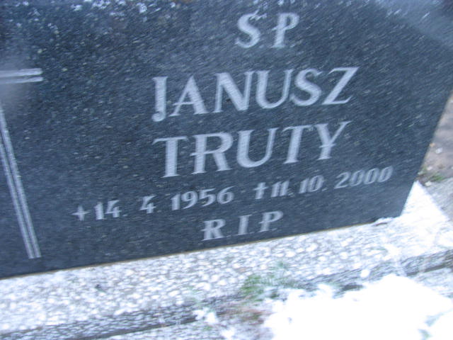 Janusz Truty 1956 Mysłowice NSPJ - Grobonet - Wyszukiwarka osób pochowanych