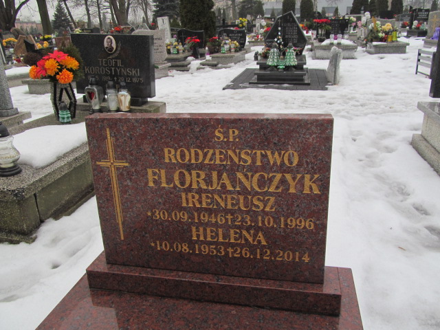 Ireneusz Florjanczyk 1946 Mysłowice NSPJ - Grobonet - Wyszukiwarka osób pochowanych
