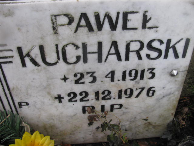 Paweł Kucharski 1913 Mysłowice NSPJ - Grobonet - Wyszukiwarka osób pochowanych