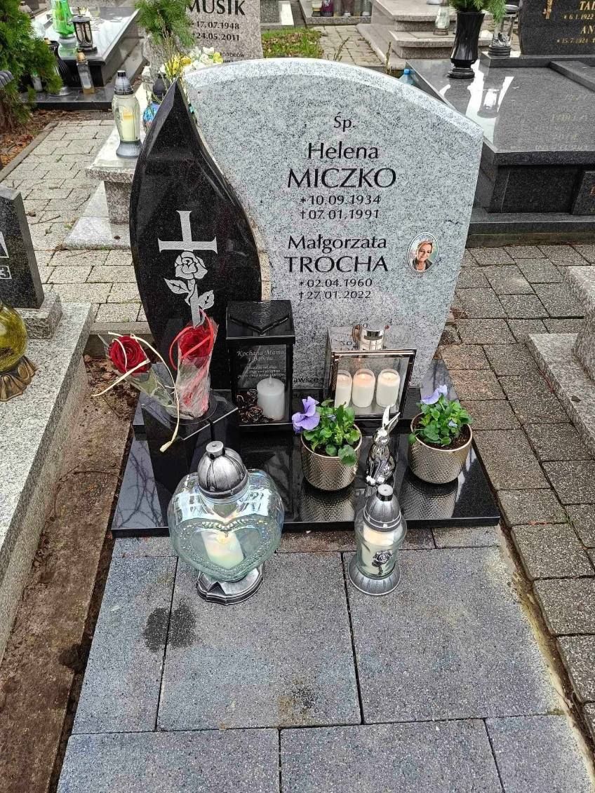 Małgorzata Trocha 1960 Mysłowice NSPJ - Grobonet - Wyszukiwarka osób pochowanych