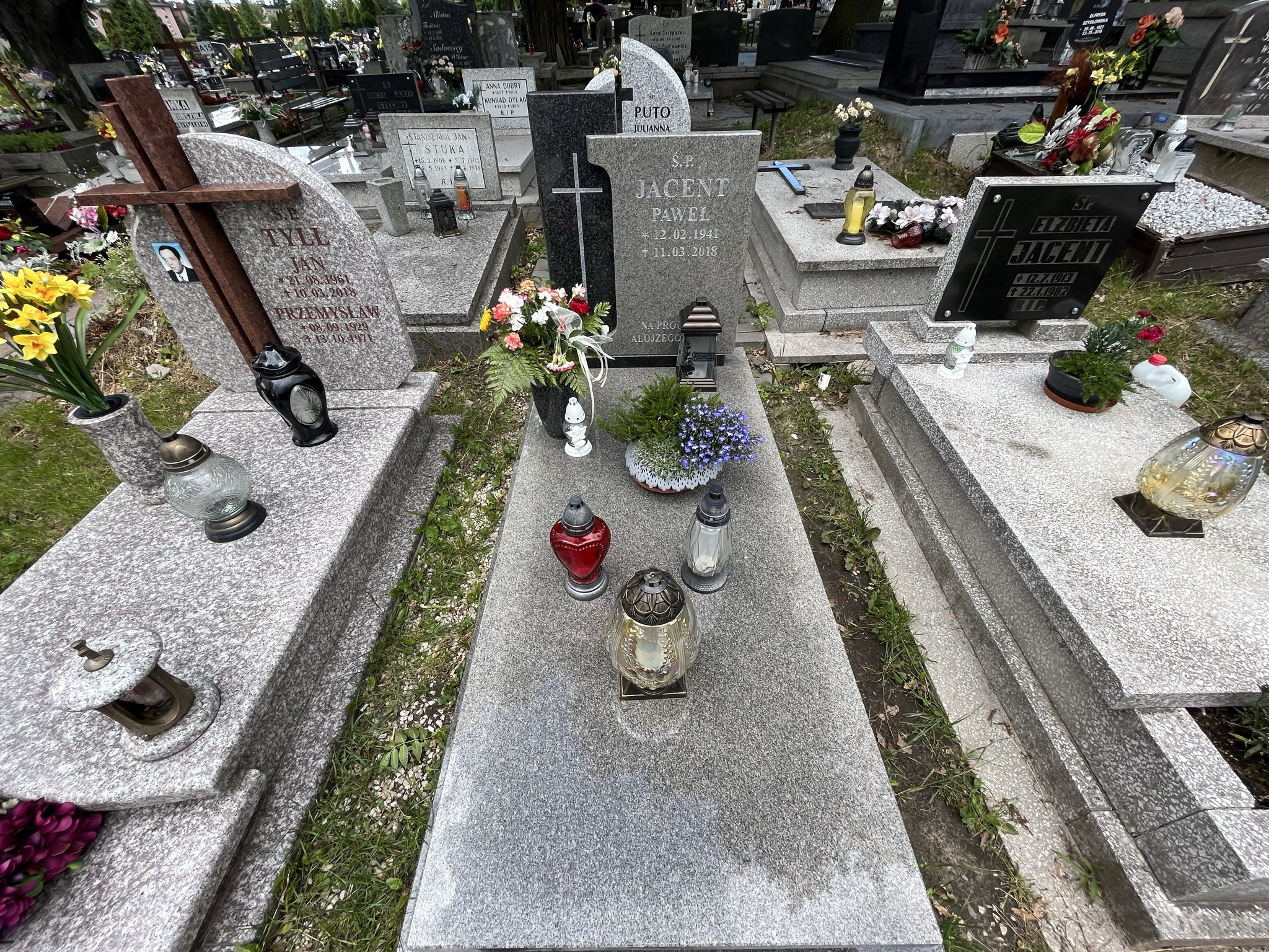 Anastazja Jacent 1951 Mysłowice NSPJ - Grobonet - Wyszukiwarka osób pochowanych