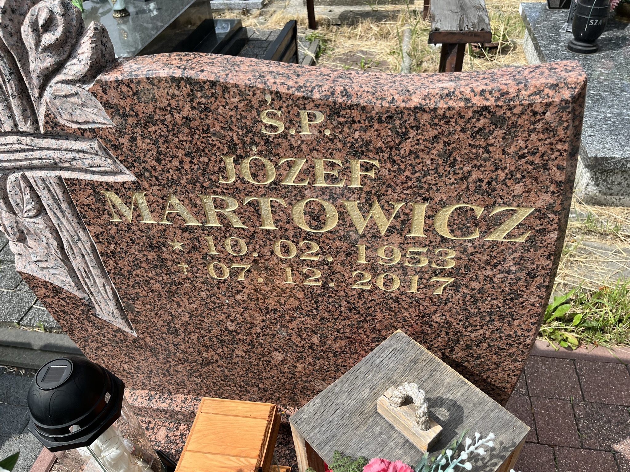 Józef Martowicz 1953 Mysłowice NSPJ - Grobonet - Wyszukiwarka osób pochowanych