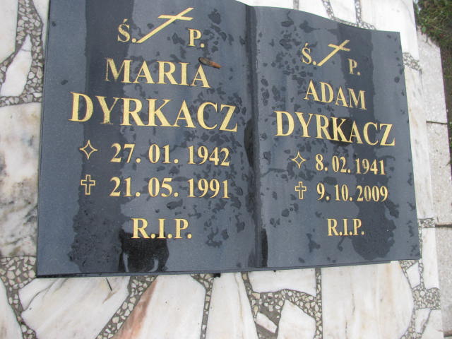 Maria Dyrkacz 1942 Mysłowice NSPJ - Grobonet - Wyszukiwarka osób pochowanych