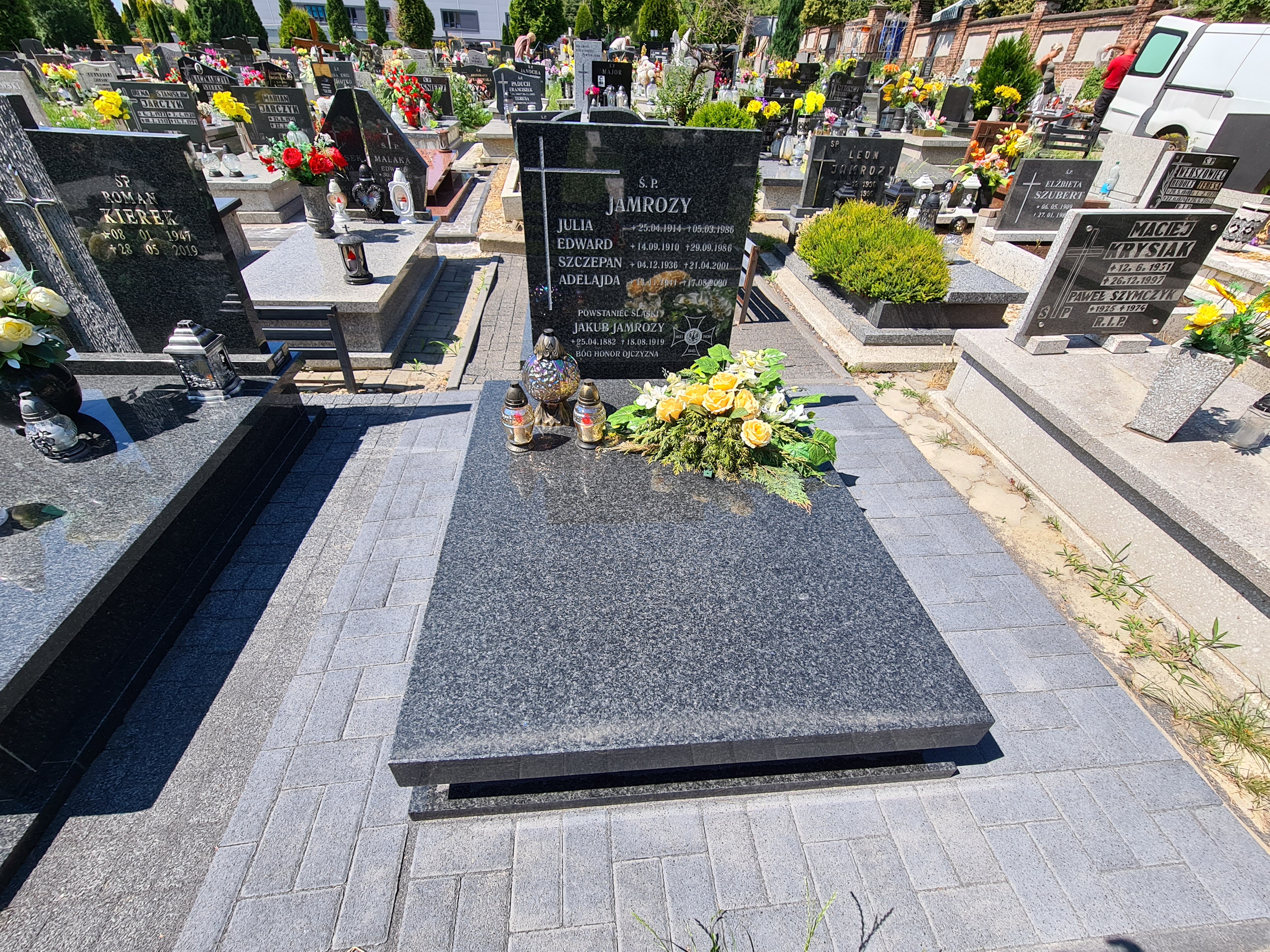 Jakub Jamrozy 1882 Mysłowice NSPJ - Grobonet - Wyszukiwarka osób pochowanych