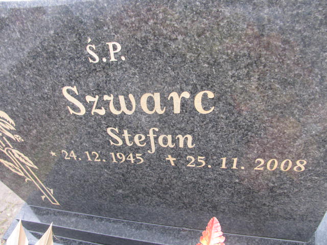 Stefan Szwarc 1945 Mysłowice NSPJ - Grobonet - Wyszukiwarka osób pochowanych