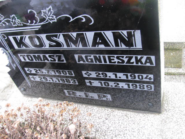 Emanuel Kosman 1943 Mysłowice NSPJ - Grobonet - Wyszukiwarka osób pochowanych