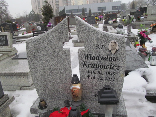 Władysław Krupowicz 1945 Mysłowice NSPJ - Grobonet - Wyszukiwarka osób pochowanych