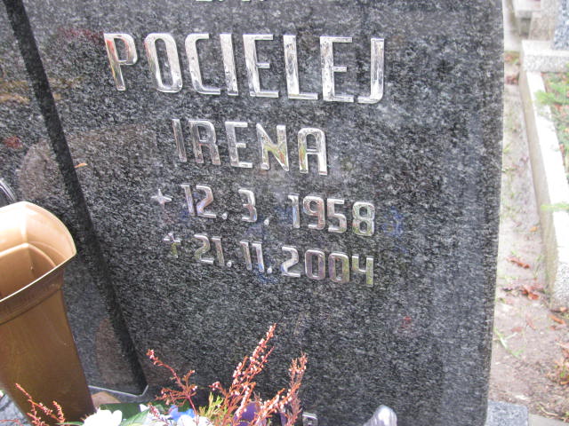 Irena Pocielej 1958 Mysłowice parafialny NSPJ - Grobonet - Wyszukiwarka osób pochowanych