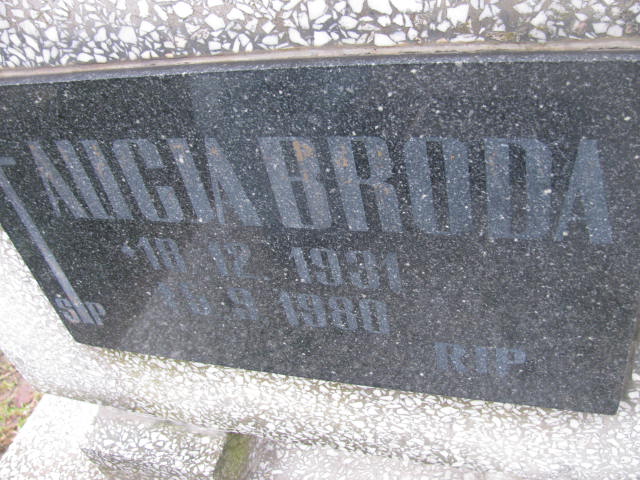 Karol Broda 1929 Mysłowice NSPJ - Grobonet - Wyszukiwarka osób pochowanych