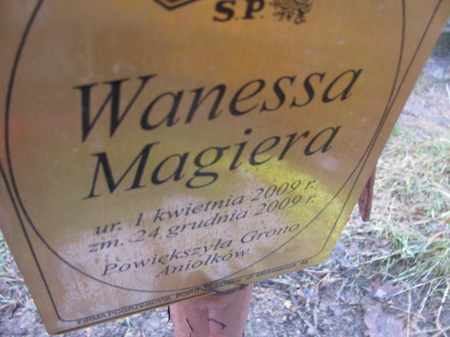 Wanessa Magiera 2009 Mysłowice NSPJ - Grobonet - Wyszukiwarka osób pochowanych