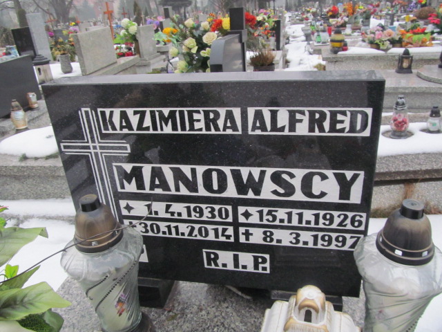 Kazimiera Manowska 1930 Mysłowice NSPJ - Grobonet - Wyszukiwarka osób pochowanych