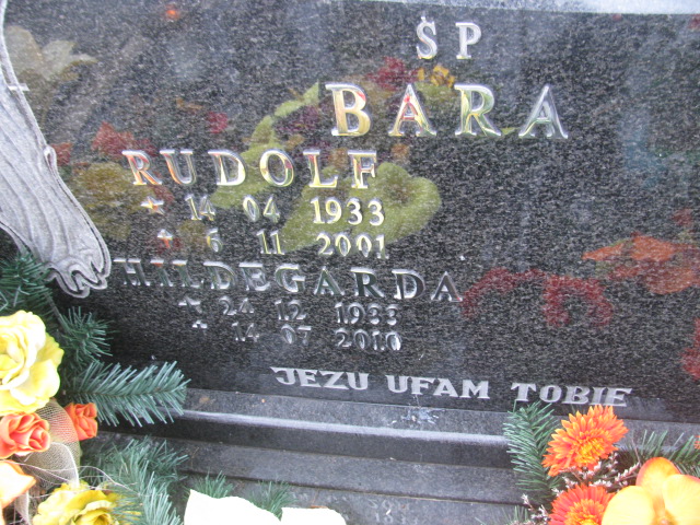 Hildegarda Bara 1933 Mysłowice NSPJ - Grobonet - Wyszukiwarka osób pochowanych