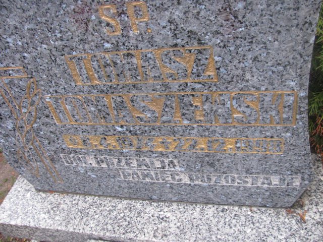 Tomasz Tomaszewski 1974 Mysłowice NSPJ - Grobonet - Wyszukiwarka osób pochowanych