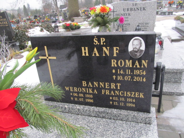 Franciszek Bannert 1914 Mysłowice NSPJ - Grobonet - Wyszukiwarka osób pochowanych