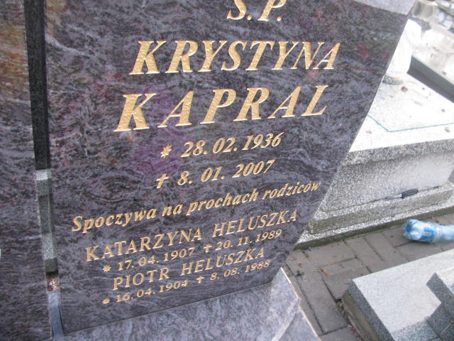 Piotr Heluszka 1904 Mysłowice NSPJ - Grobonet - Wyszukiwarka osób pochowanych