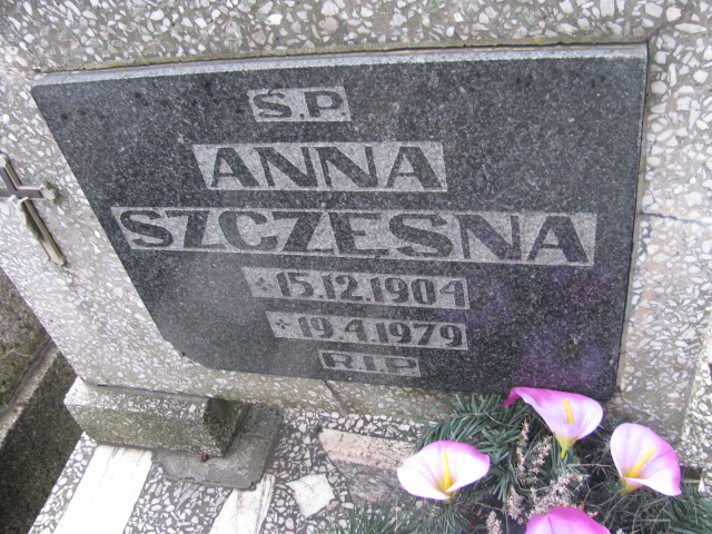 Anna Szczęsna 1904 Mysłowice NSPJ - Grobonet - Wyszukiwarka osób pochowanych