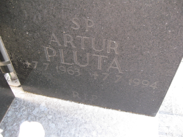 Artur Pluta 1963 Mysłowice NSPJ - Grobonet - Wyszukiwarka osób pochowanych