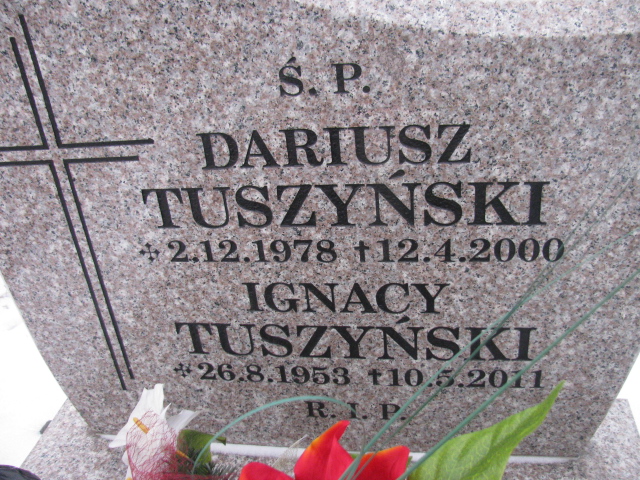 Dariusz Tuszyński 1978 Mysłowice NSPJ - Grobonet - Wyszukiwarka osób pochowanych