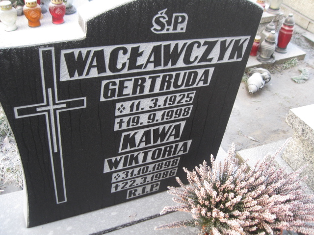 Wiktoria Kawa 1898 Mysłowice NSPJ - Grobonet - Wyszukiwarka osób pochowanych