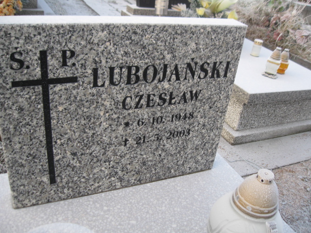 Czesław Lubojański 1948 Mysłowice NSPJ - Grobonet - Wyszukiwarka osób pochowanych