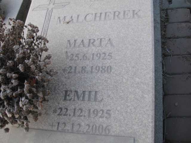 Emil Malcherek 1925 Mysłowice NSPJ - Grobonet - Wyszukiwarka osób pochowanych