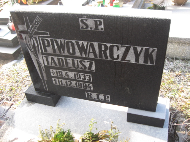Anna Piwowarczyk 1940 Mysłowice NSPJ - Grobonet - Wyszukiwarka osób pochowanych