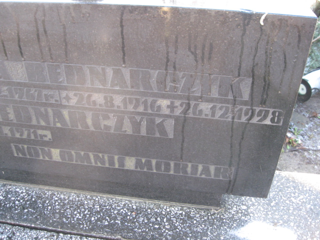 Gertruda Bednarczyk 1911 Mysłowice NSPJ - Grobonet - Wyszukiwarka osób pochowanych