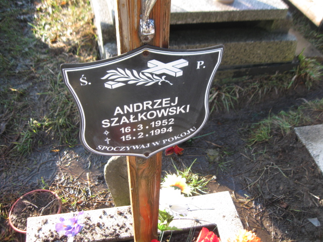 Andrzej Szałkowski 1952 Mysłowice NSPJ - Grobonet - Wyszukiwarka osób pochowanych