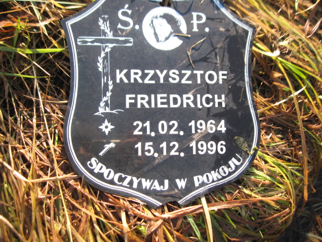 Krzysztof Friedrich 1964 Mysłowice NSPJ - Grobonet - Wyszukiwarka osób pochowanych