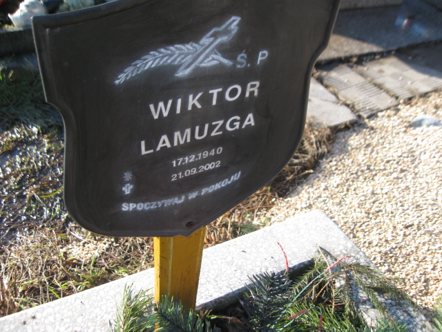 Grób Wiktor Lamuzga