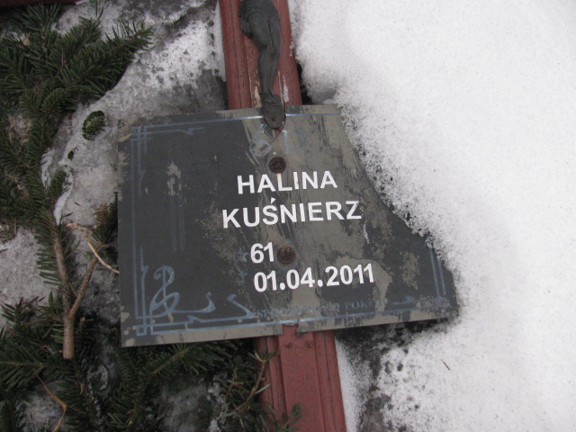 Halina Kuśnierz Mysłowice NSPJ - Grobonet - Wyszukiwarka osób pochowanych