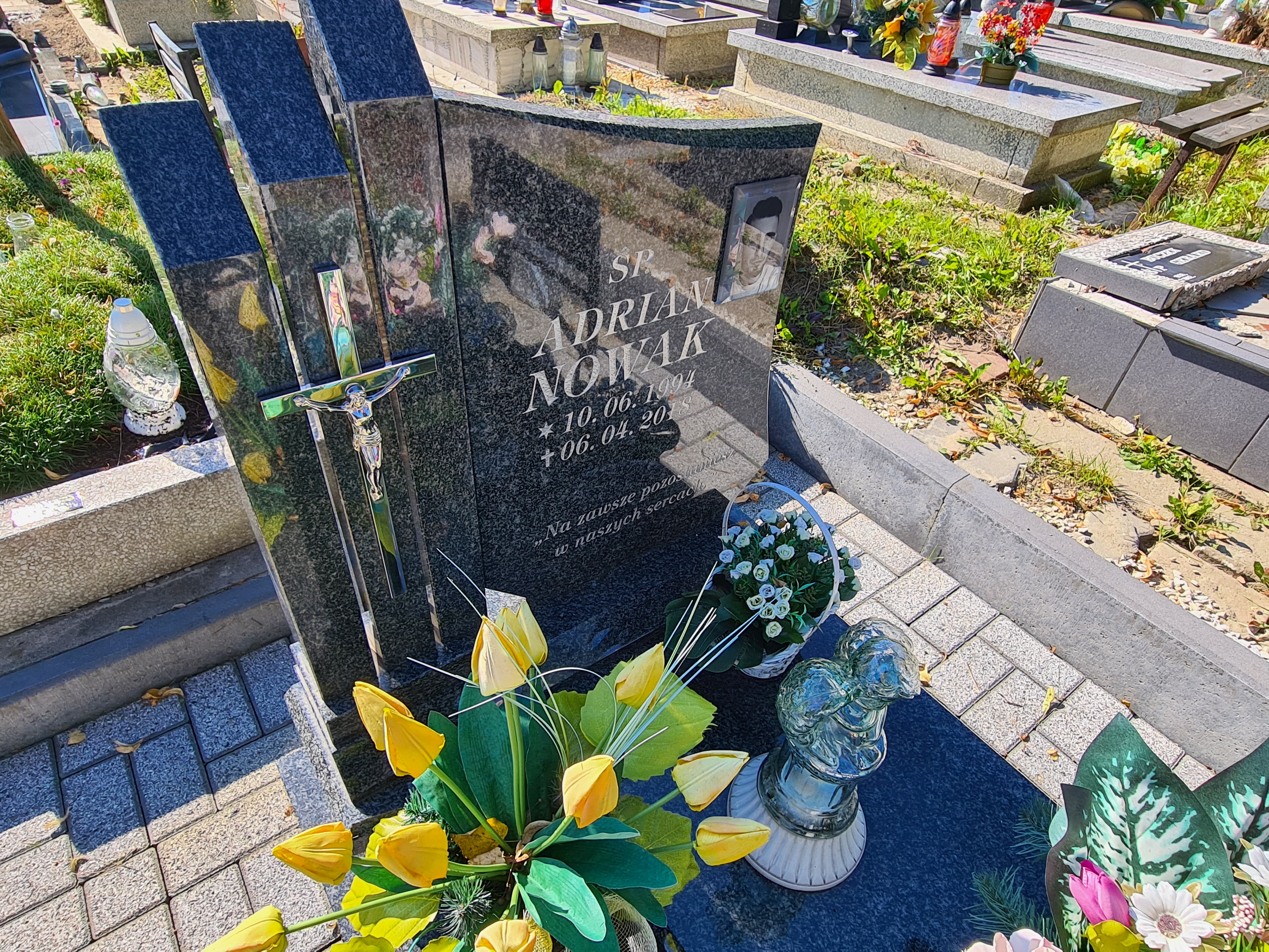 Adrian Nowak 1994 Mysłowice NSPJ - Grobonet - Wyszukiwarka osób pochowanych