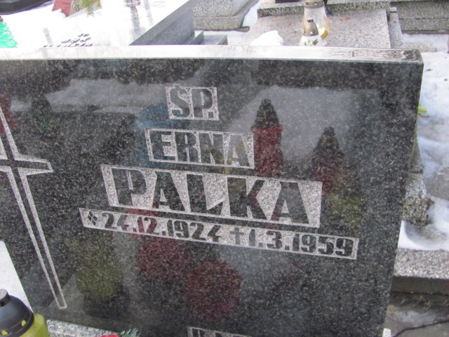 Erna Palka 1924 Mysłowice NSPJ - Grobonet - Wyszukiwarka osób pochowanych