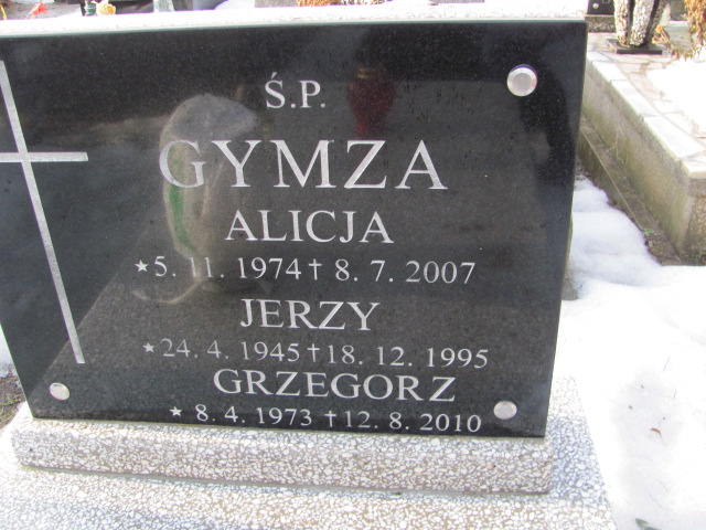 Jerzy Gymza 1945 Mysłowice NSPJ - Grobonet - Wyszukiwarka osób pochowanych