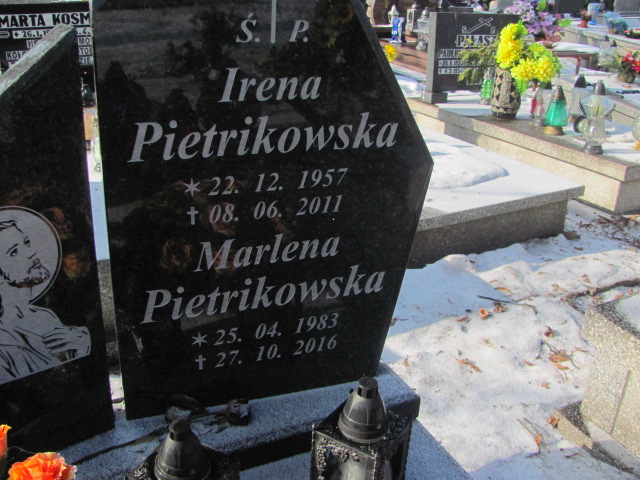 Irena Pietrikowska 1957 Mysłowice NSPJ - Grobonet - Wyszukiwarka osób pochowanych