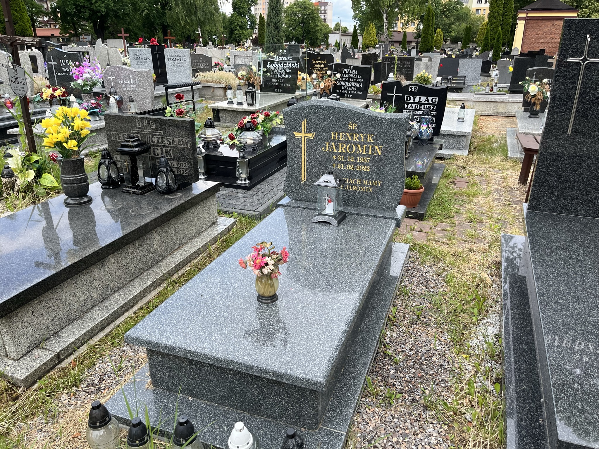 Anna Jaromin 1895 Mysłowice NSPJ - Grobonet - Wyszukiwarka osób pochowanych