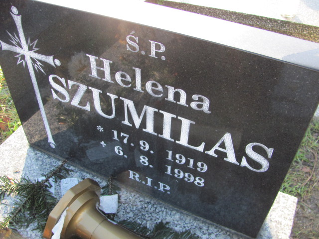 Helena Szumilas 1919 Mysłowice parafialny NSPJ - Grobonet - Wyszukiwarka osób pochowanych