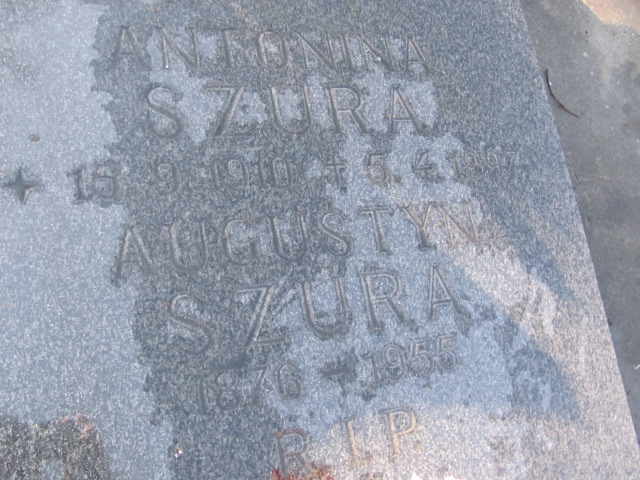 Antonina Szura 1910 Mysłowice NSPJ - Grobonet - Wyszukiwarka osób pochowanych