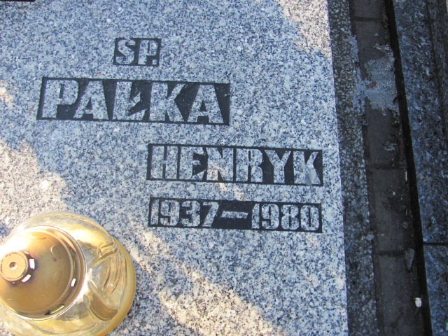 Henryk Pałka 1937 Mysłowice NSPJ - Grobonet - Wyszukiwarka osób pochowanych