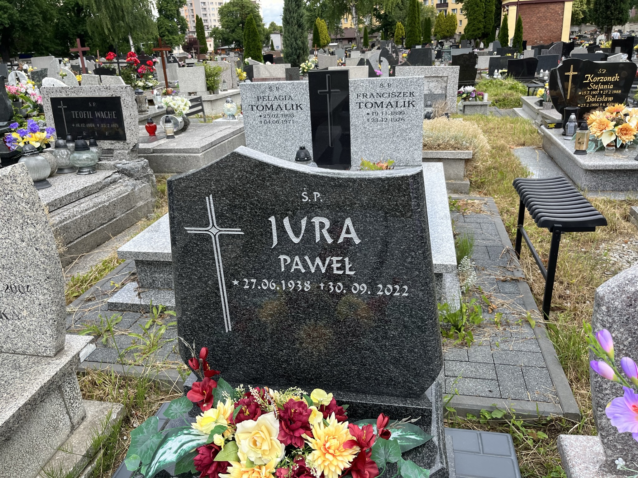 Paweł Jura 1938 Mysłowice NSPJ - Grobonet - Wyszukiwarka osób pochowanych