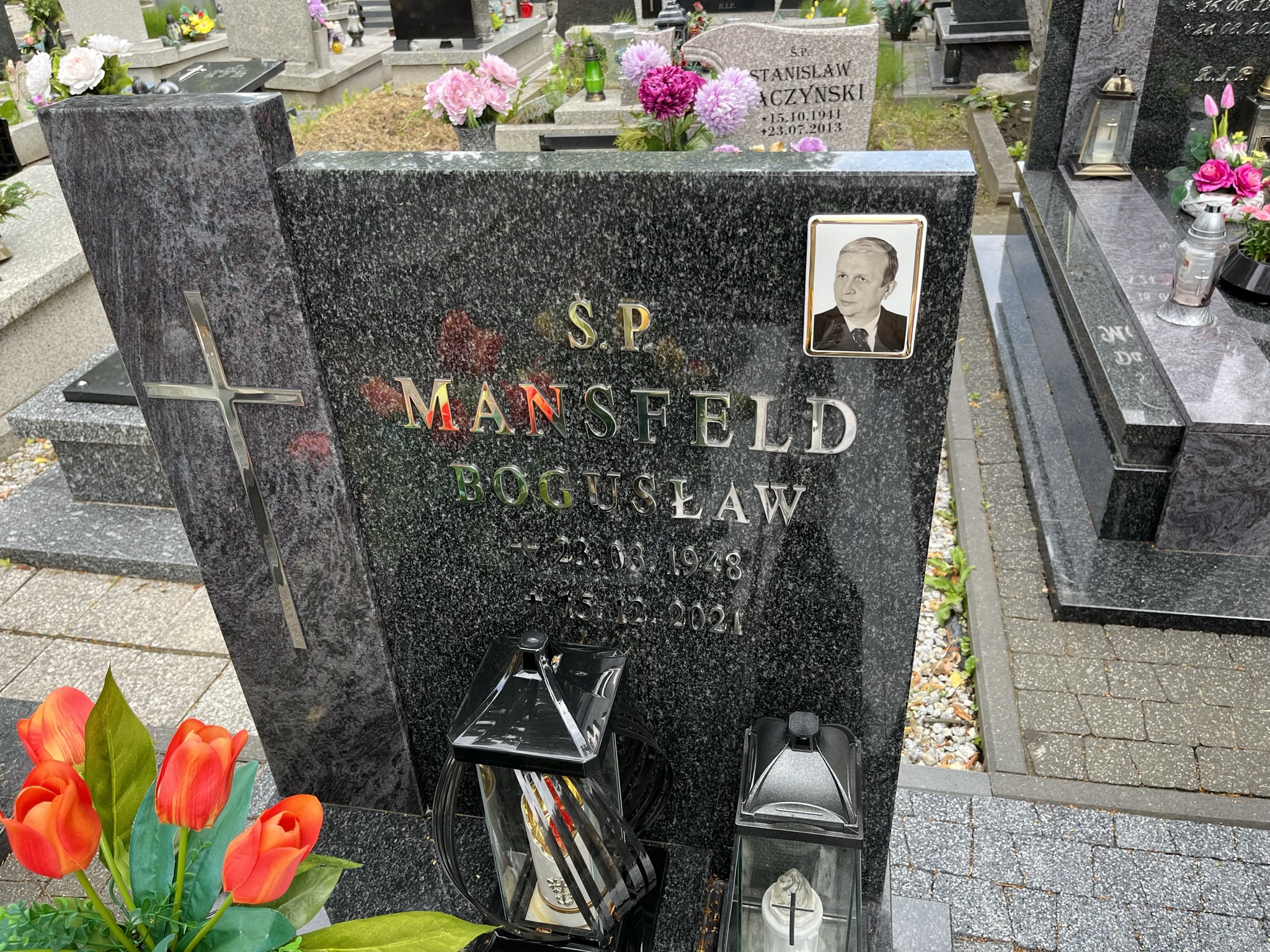 Bogusław Mansfeld 1948 Mysłowice NSPJ - Grobonet - Wyszukiwarka osób pochowanych