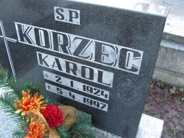 Karol Korzec 1924 Mysłowice NSPJ - Grobonet - Wyszukiwarka osób pochowanych